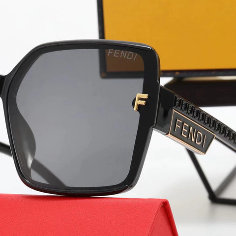 6-color fashion FFLOGO temple sunglasses polarized glasses