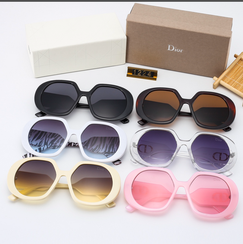 6 color fashion frosted pull polarized sunglasses