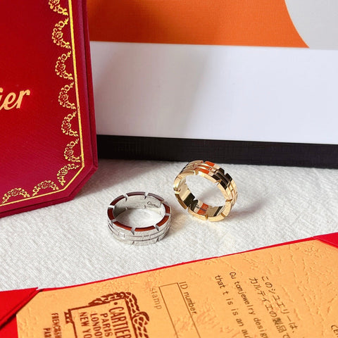 Classic Notch Design Ring