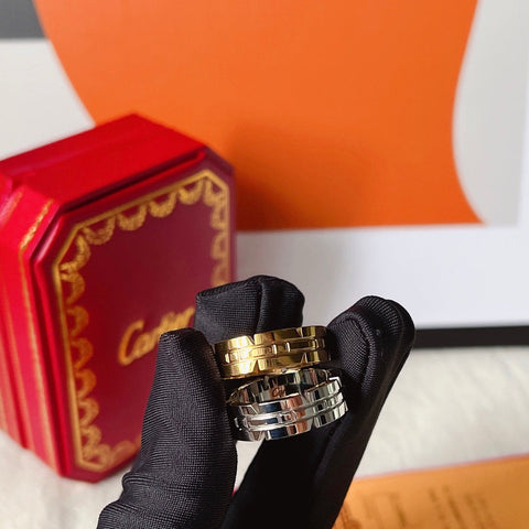 Classic Notch Design Ring