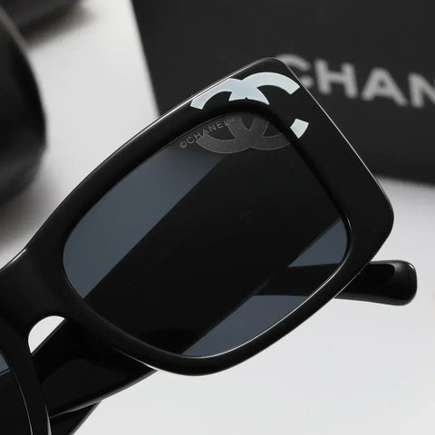 4 color fashion double  print frame polarized sunglasses