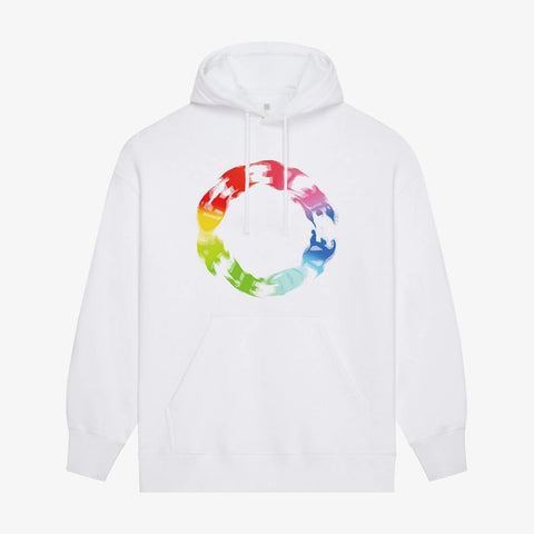 Circle Print Hoodie