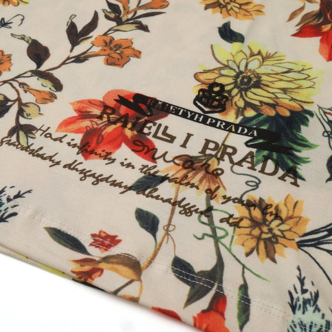 Floral print T-shirt